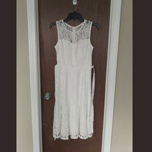 White dress
